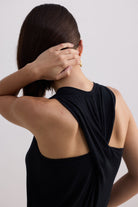 Back to Basics Top in Black Back