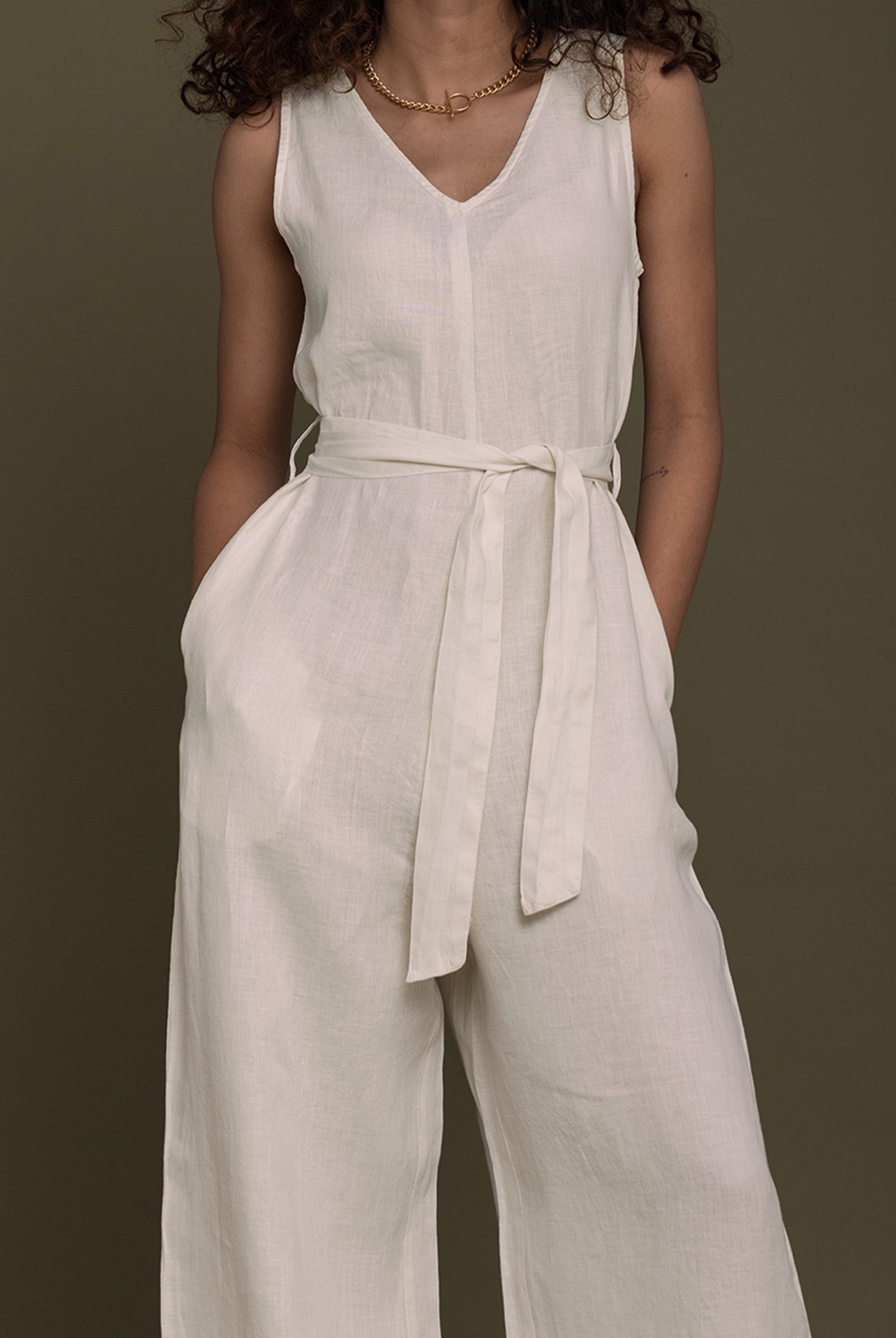 Breakfast in Bed Off-White Jumpsuit 06
