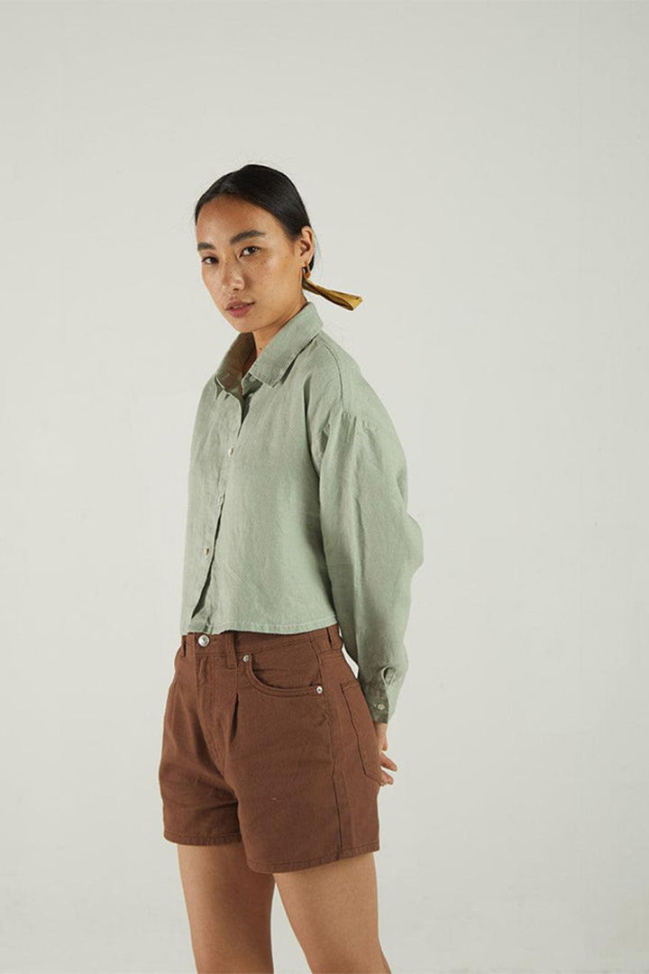 Playful And Fresh Hemp Shirt