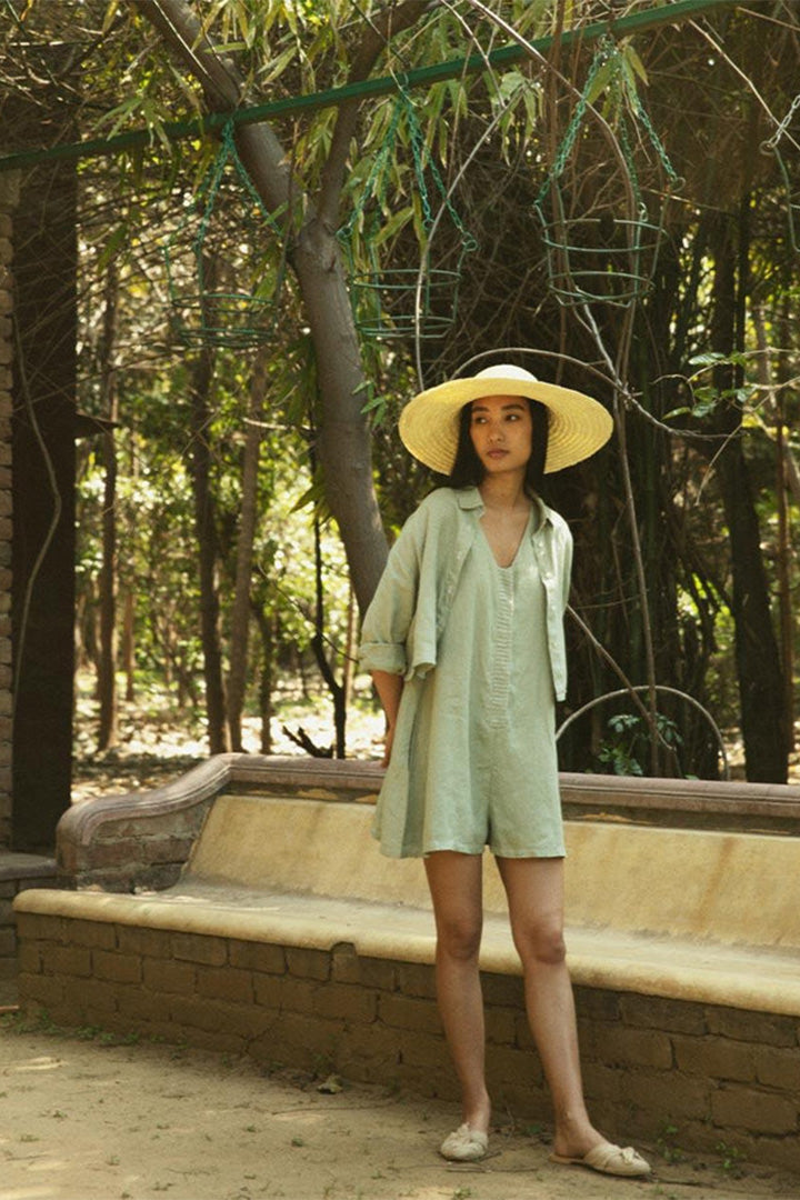 Hemp Crop Shirt Can Be Styled As A Jacket And Several Other Ways