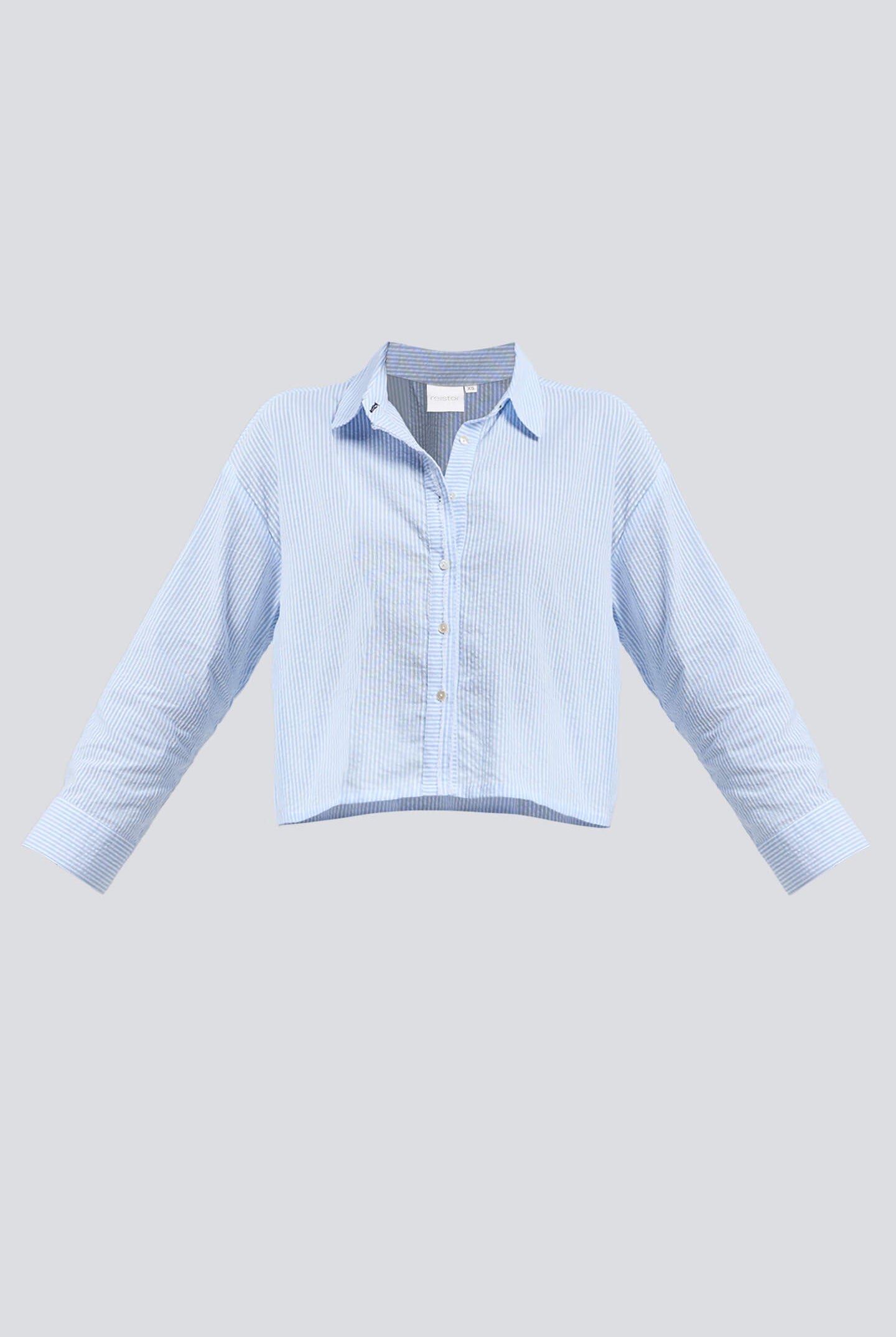 Crop it like it’s Hot Shirt in Stripes Flat Lay