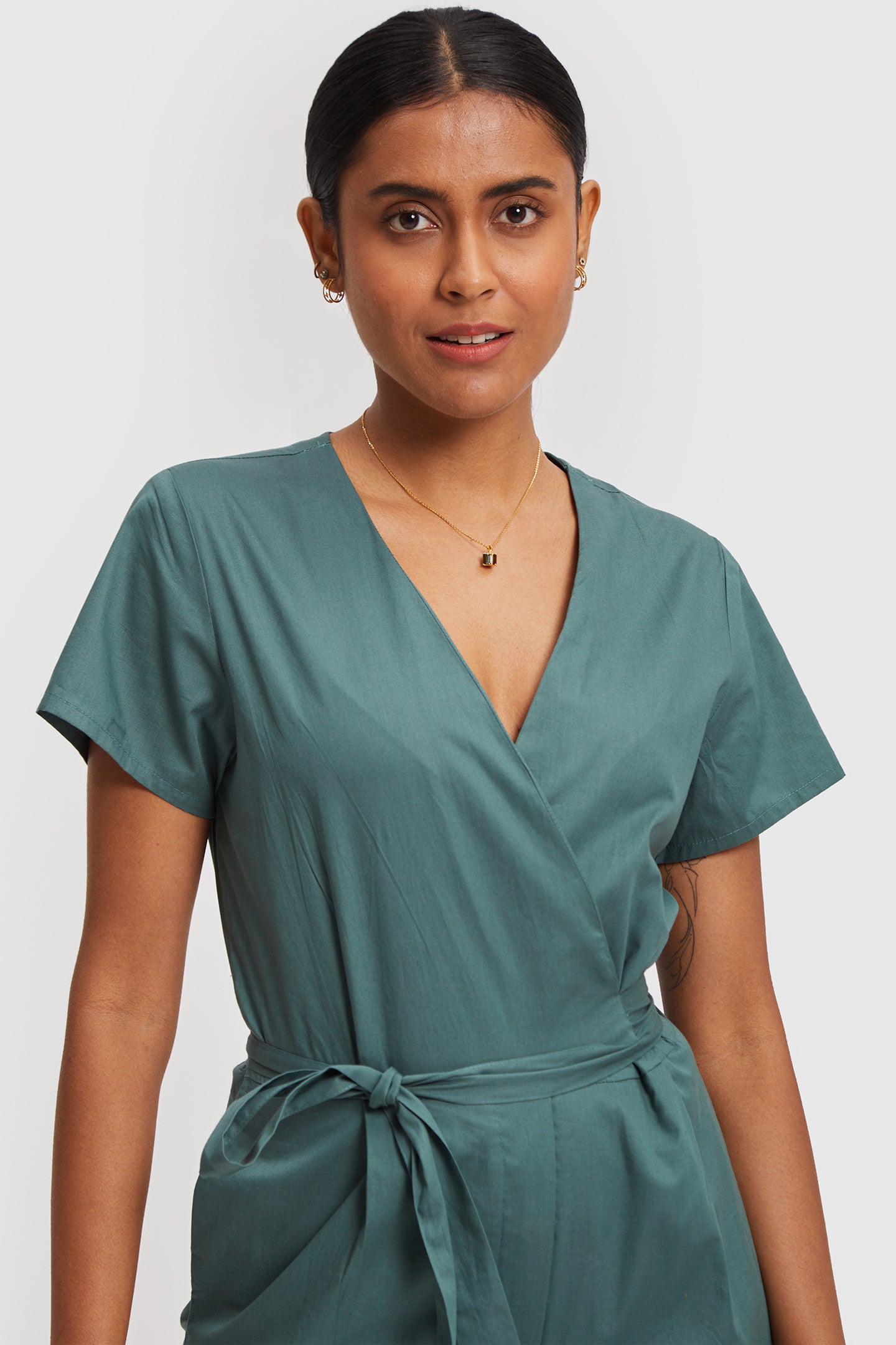 CroppedWrapgreenJumpsuit-4