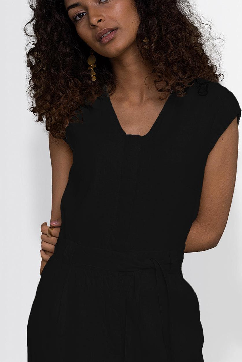Hemp Noir Jumpsuit