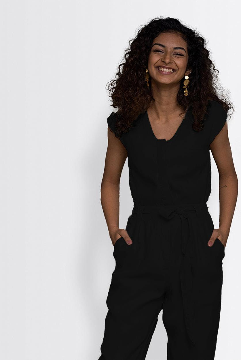 Hemp Noir Jumpsuit