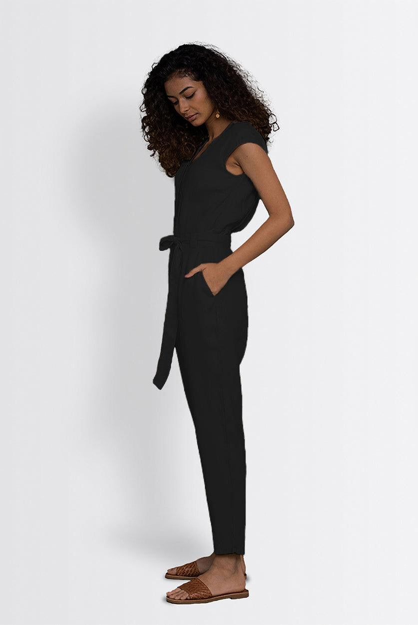 Hemp Noir Jumpsuit
