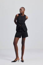 Hemp Shorts in Black Moodshot