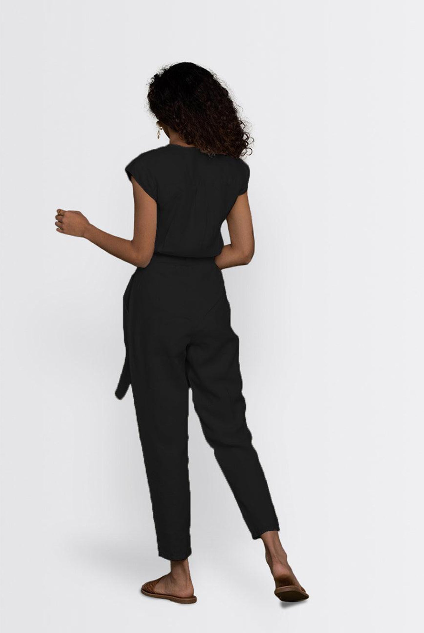 Hemp Noir Jumpsuit