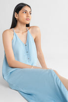 V neck Drawstring Romper in Dark Green