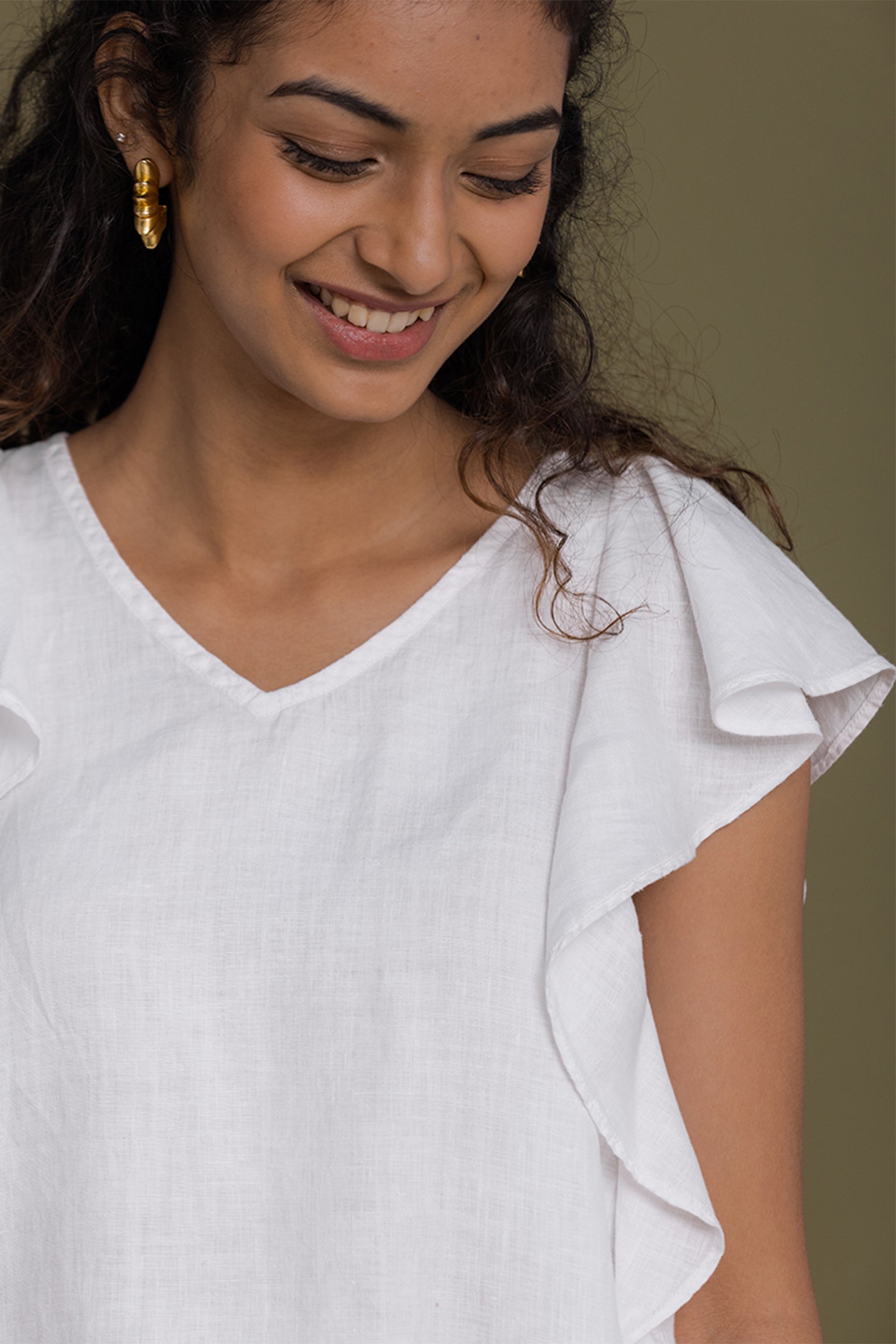 In the Summer Mood White Top 02