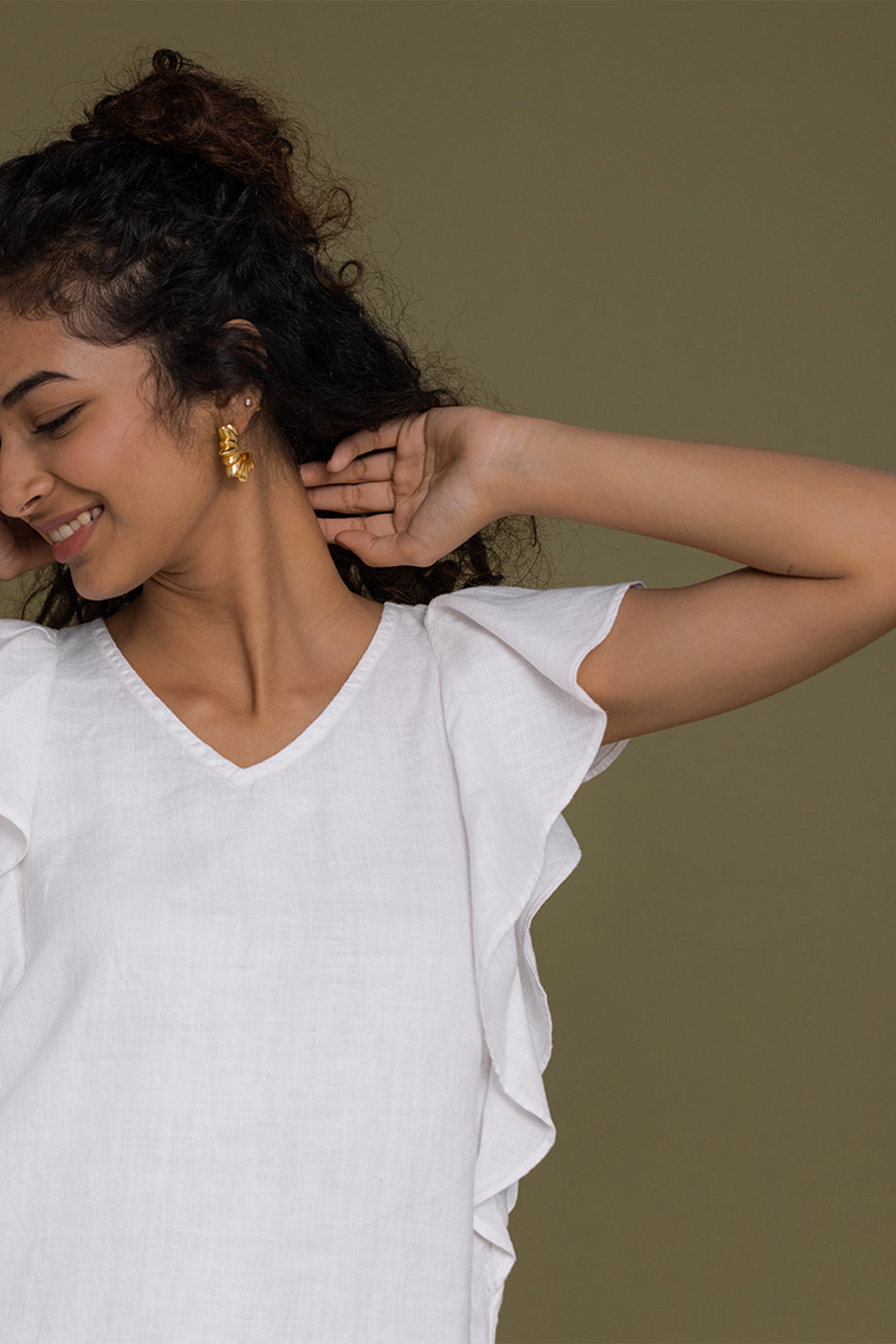 In the Summer Mood White Top 03