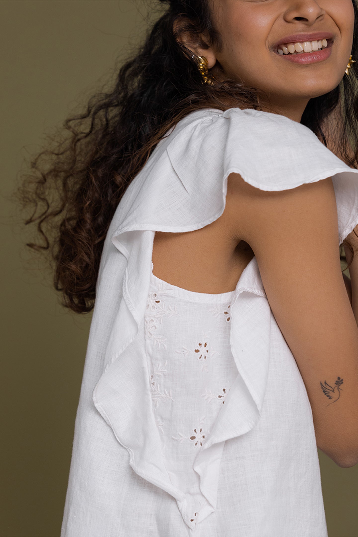 In the Summer Mood White Top 04