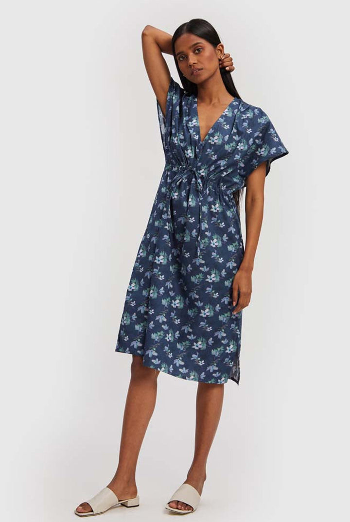 Midnight Gathered Dress