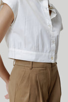Oversized Crop Shirt 02