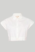 Oversized Crop Shirt 05