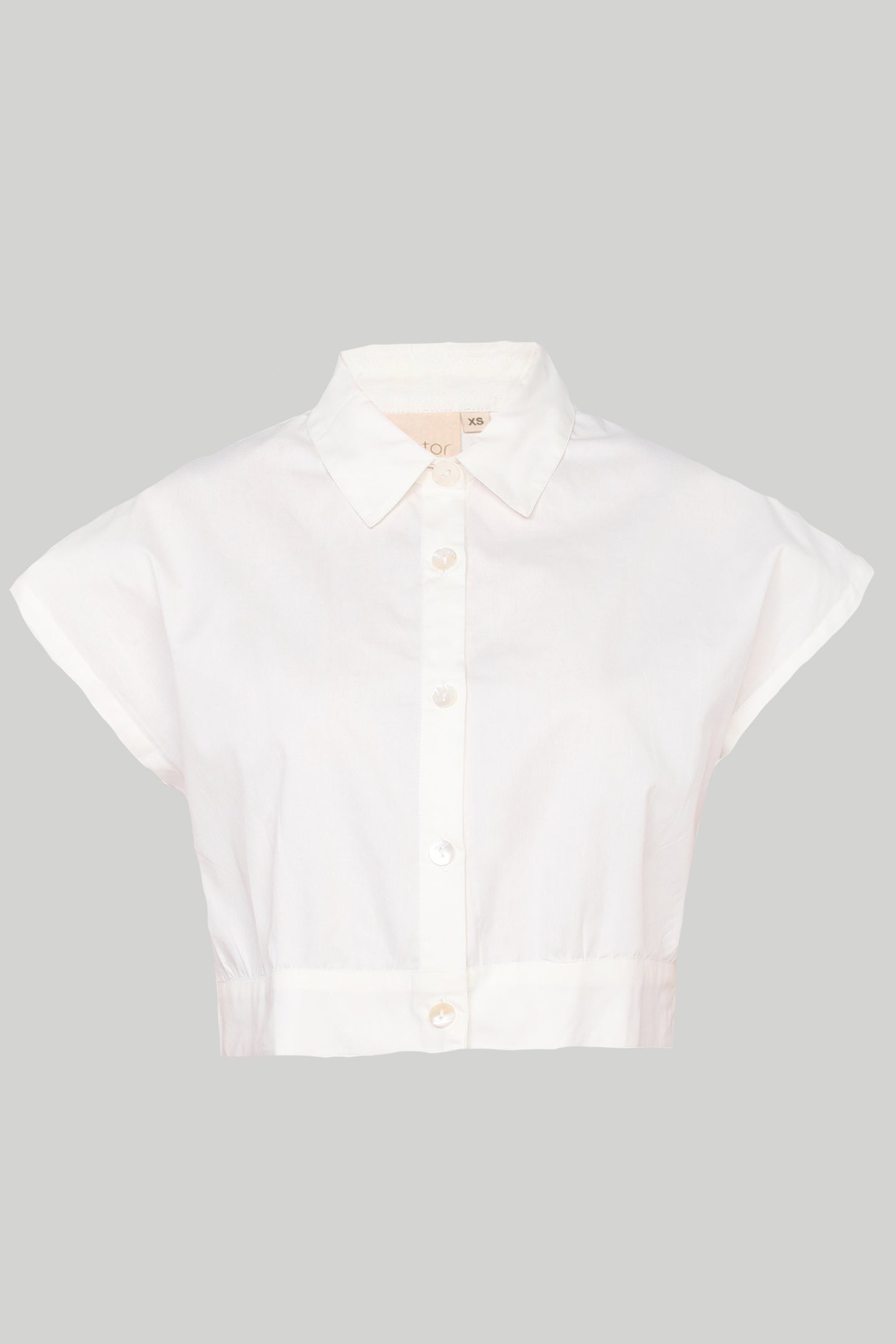 Oversized Crop Shirt 05
