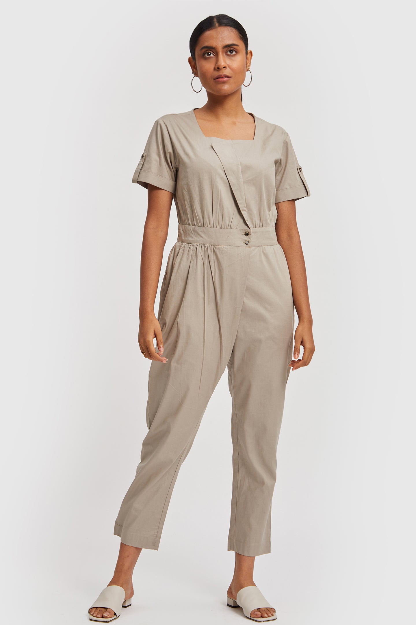Overlap Jumpsuit