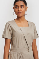 Overlap Jumpsuit