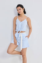 Regular Fit Shorts in Stripes Moodshot