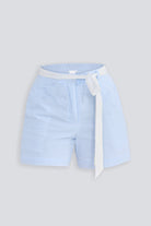 Regular Fit Shorts in Stripes Flat Lay