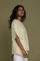 Popsicles & Carousels Lemon Kaftan Top 01
