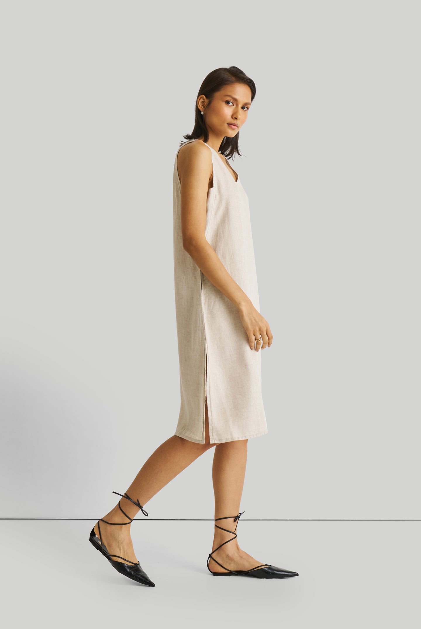 Reading Tea Leaves Dress in Ecru