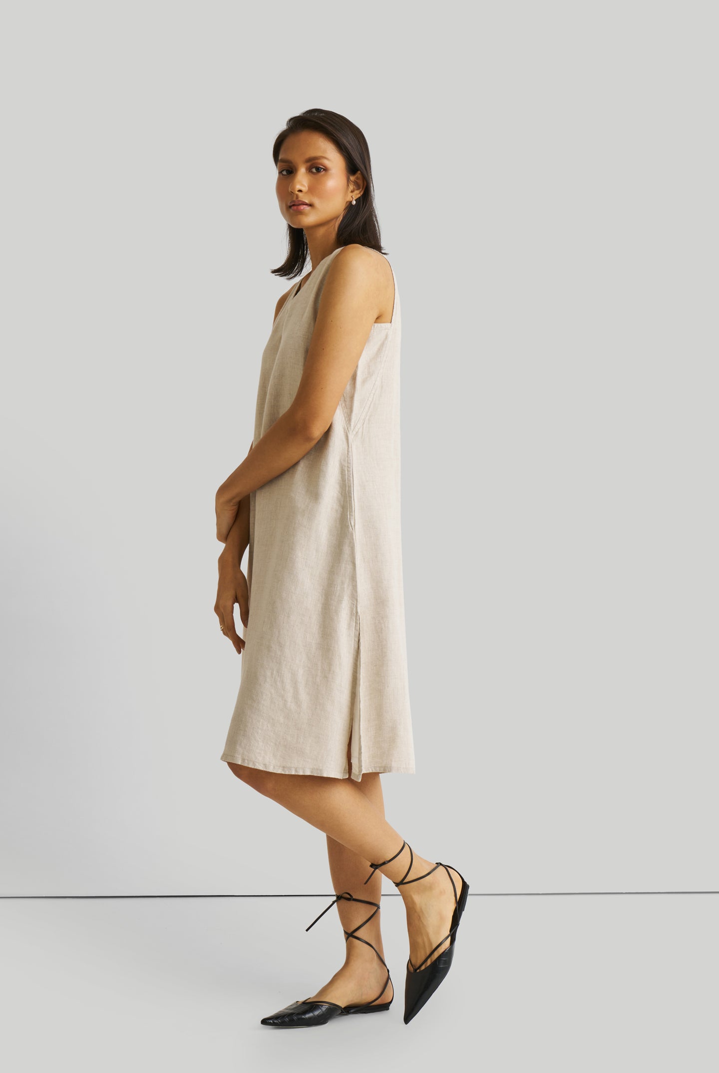 Reading Tea Leaves Dress in Ecru