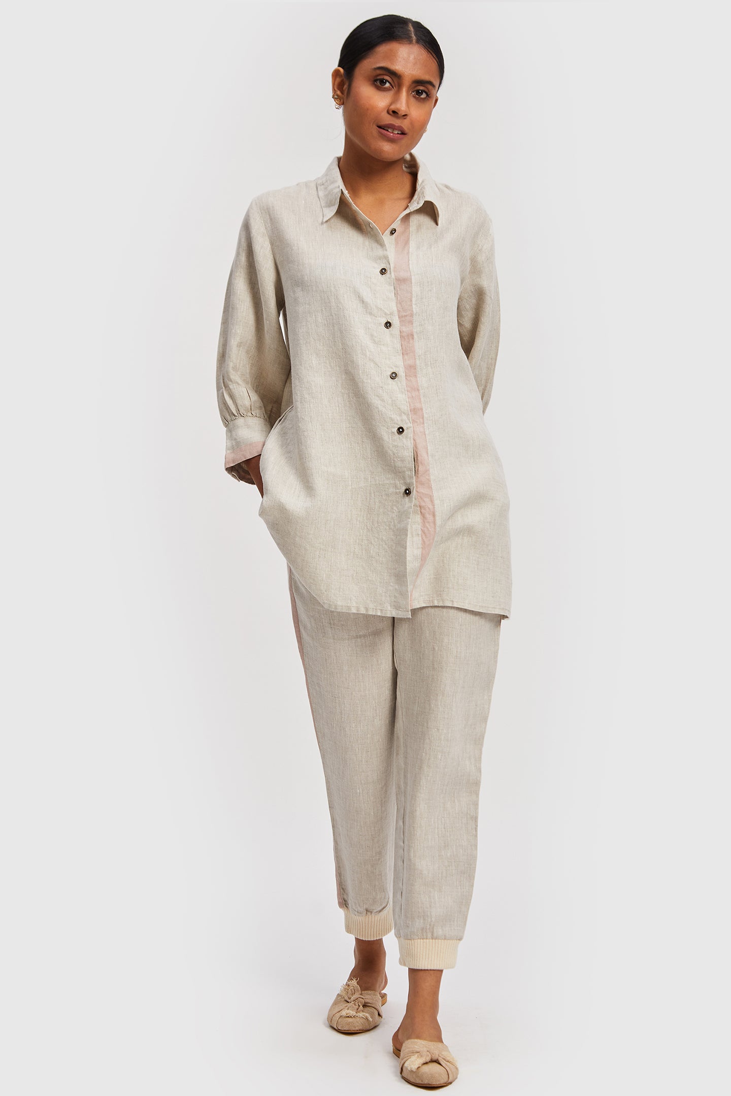 The Classic Stripe Hemp Shirt 01