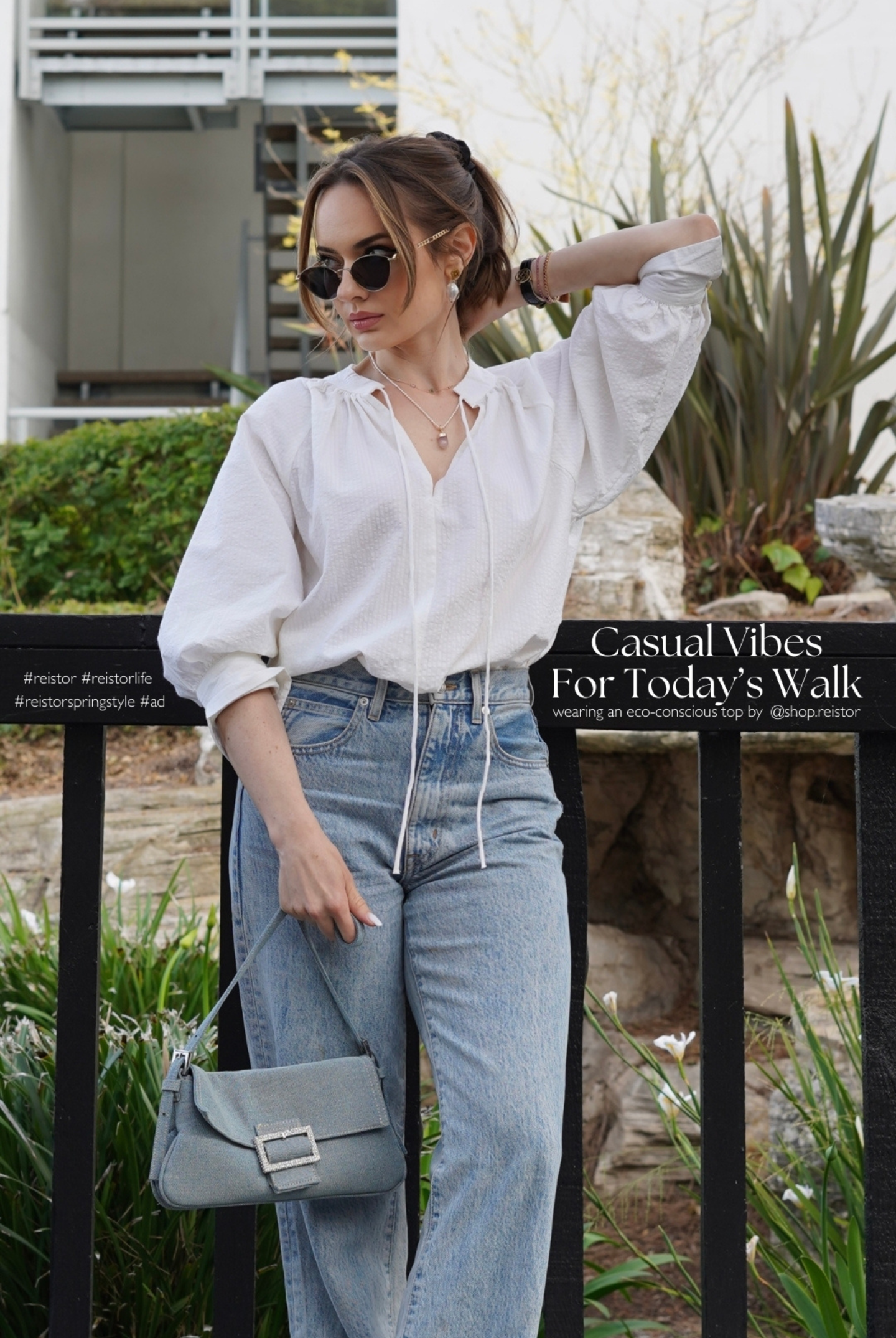 Relaxed-Fit-Top-with-Front-tie-in-Cream-Moodshot