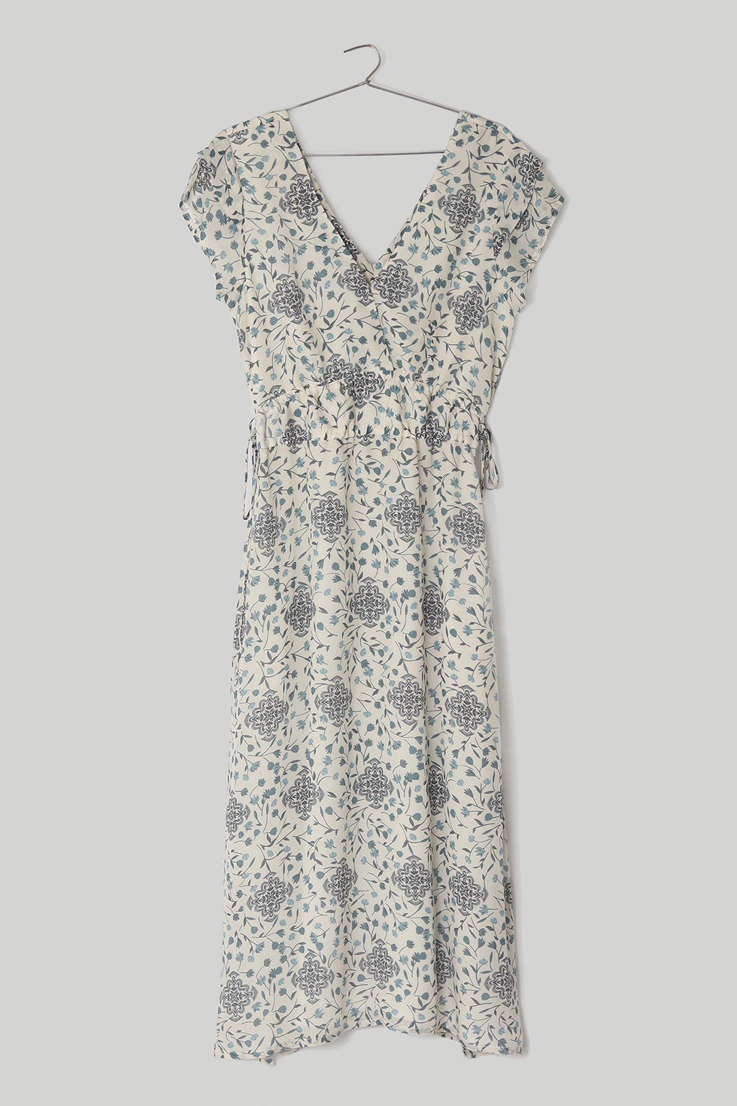 SapphireHazeDrawstringMaxiDress-1