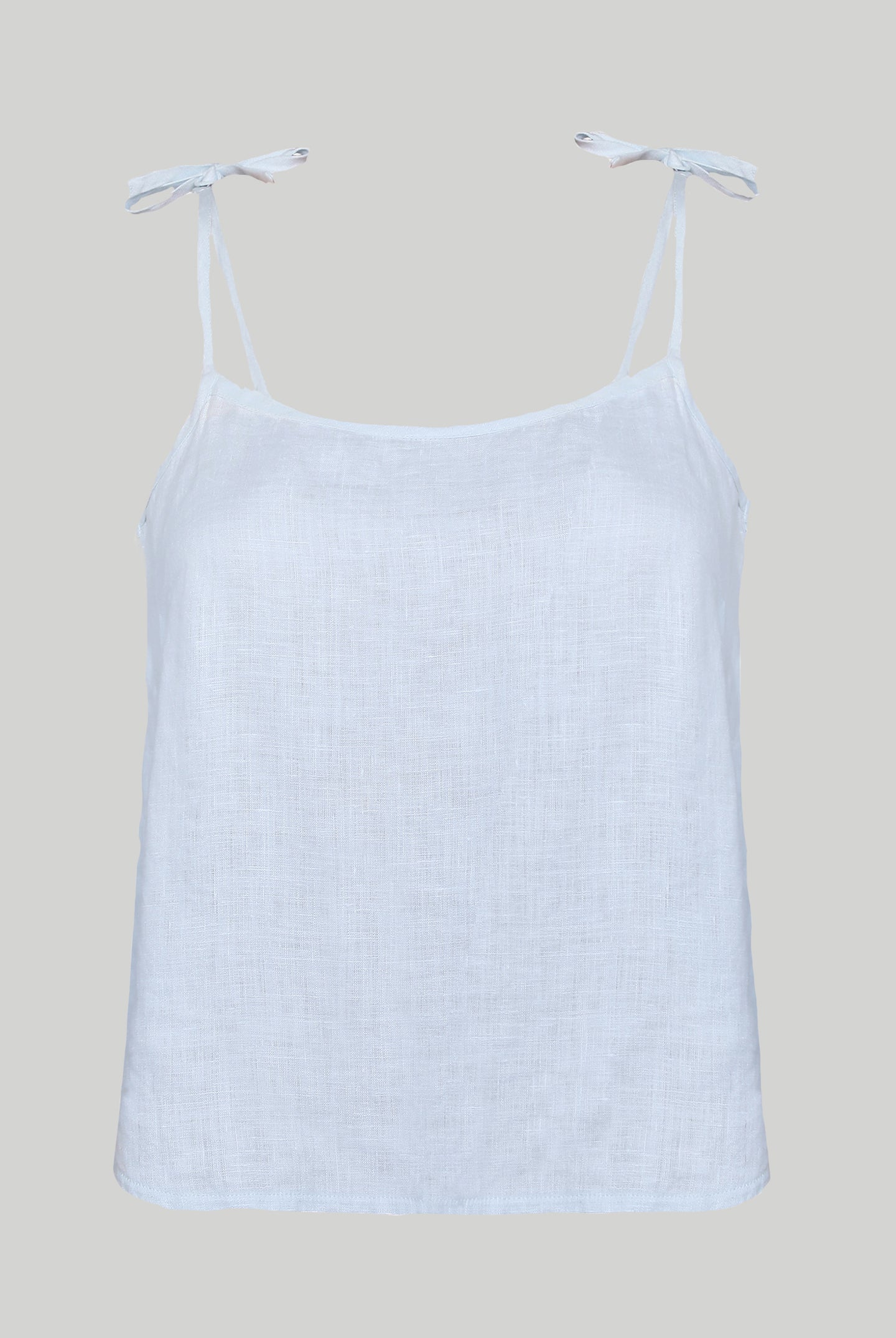 TIE-UP CAMISOLE SUMMER BLUE TOP 06