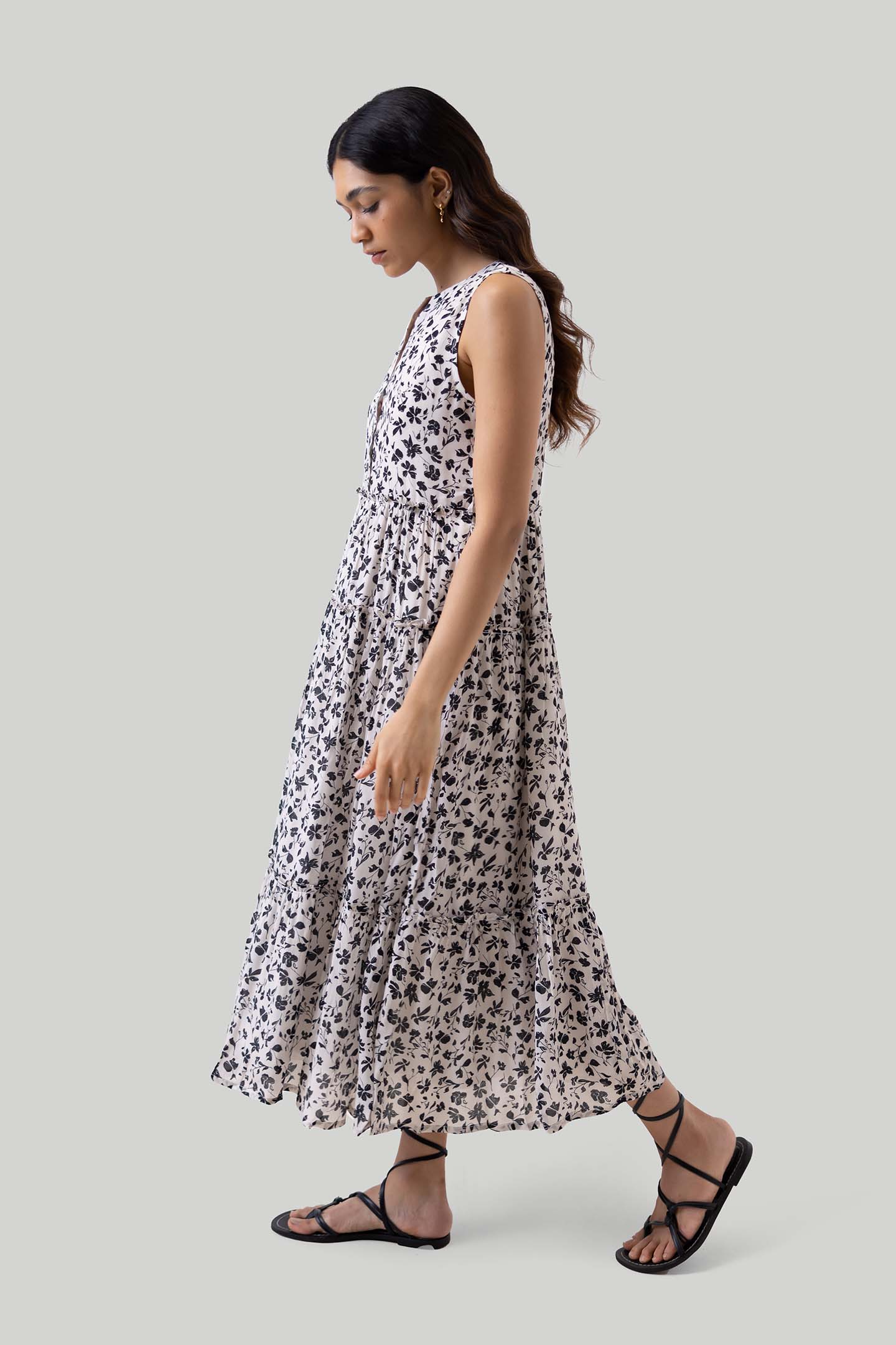 Tiered maxi dress-3
