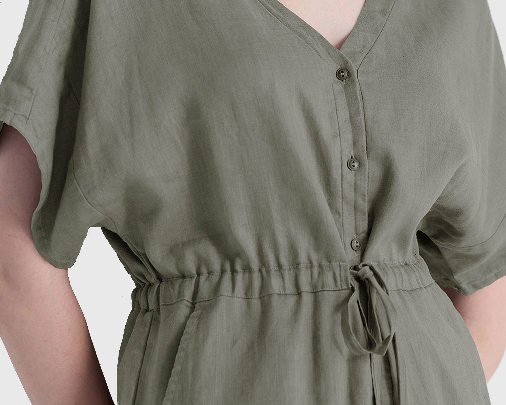 V-neck-Drawstring-Romper-in-Dark-Green-styligtips.jpg