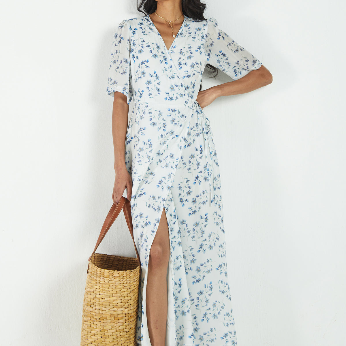 Summer Rains Dress Visions of Blue