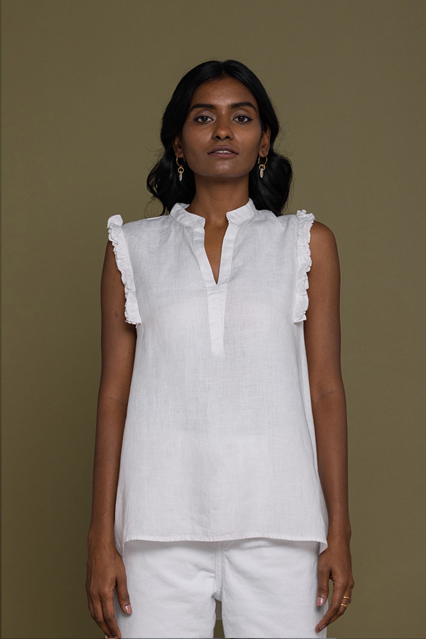 Wind in my Hair White Shirt 01