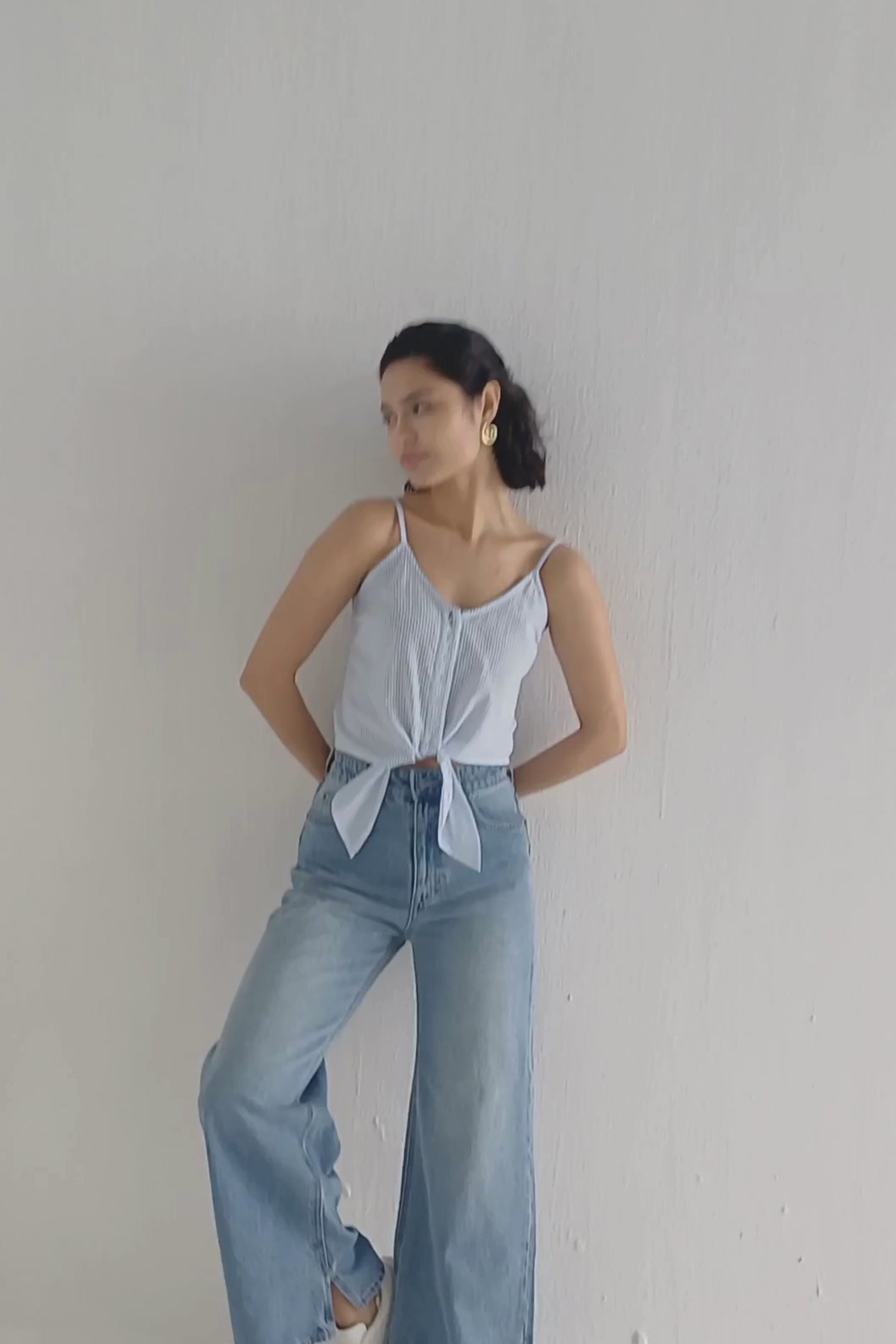 Pool Day Tan Lines in Classic Stripes Moodshot Video