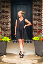 Romp and Play Romper in Black