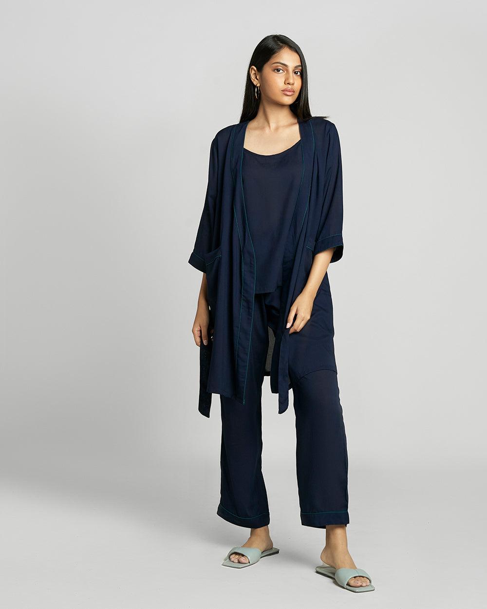 Lounge and Laze Pajama and Robe Set - Reistor