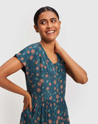 Midi Tiered Shirt Dress