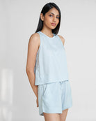Night Owl Pajama Shorts Set - Reistor