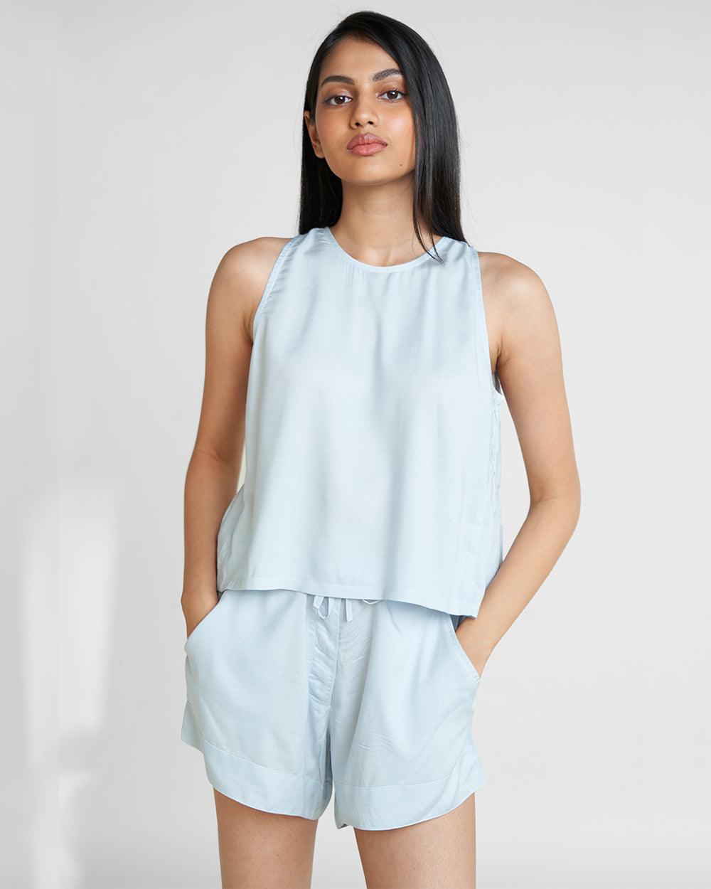 Night Owl Pajama Shorts Set - Reistor