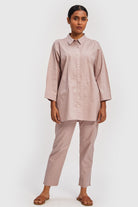 All in One Poplin pink Shirt 01