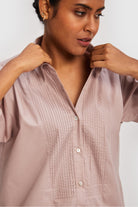 All in One Poplin pink Shirt 03