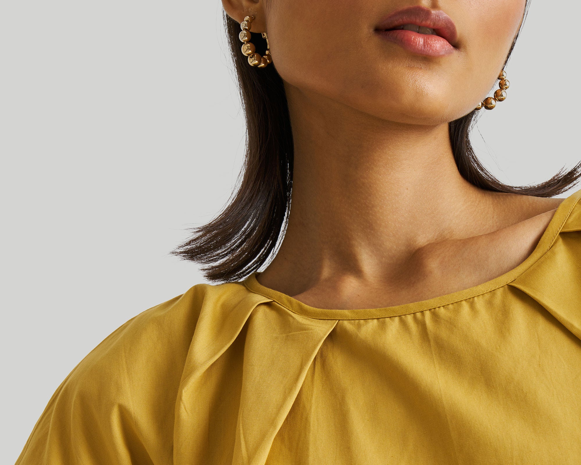 Balloon-Sleeve-Top-in-Mustard-fabricdetails.jpg