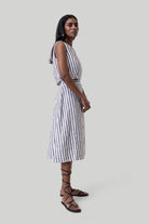 Breezy Summer Set in Linen Stripes