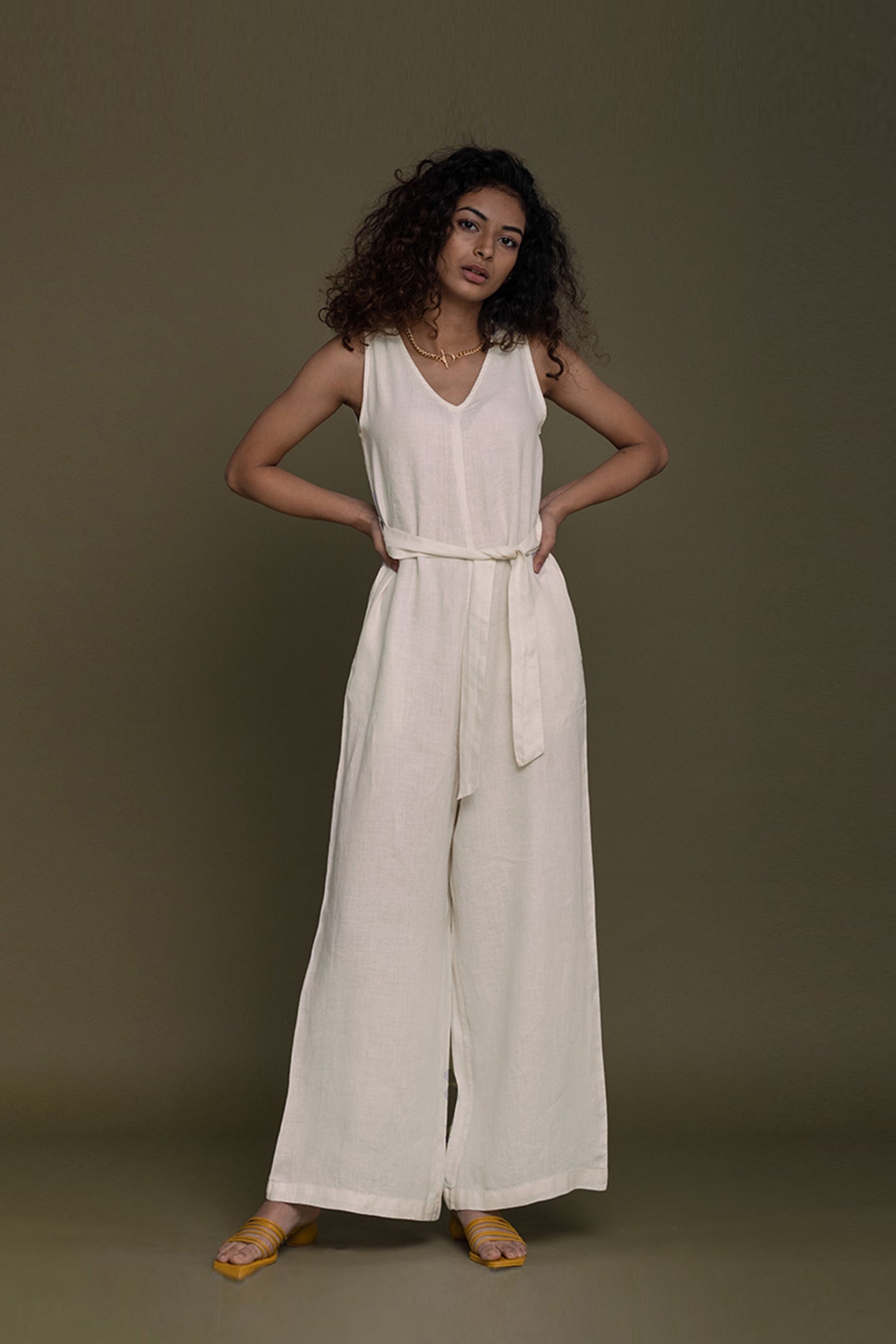 Breakfast in Bed Off-White Jumpsuit 02