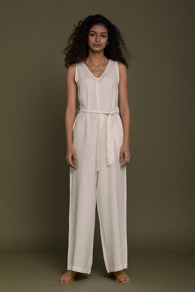Breakfast in Bed Off-White Jumpsuit 01