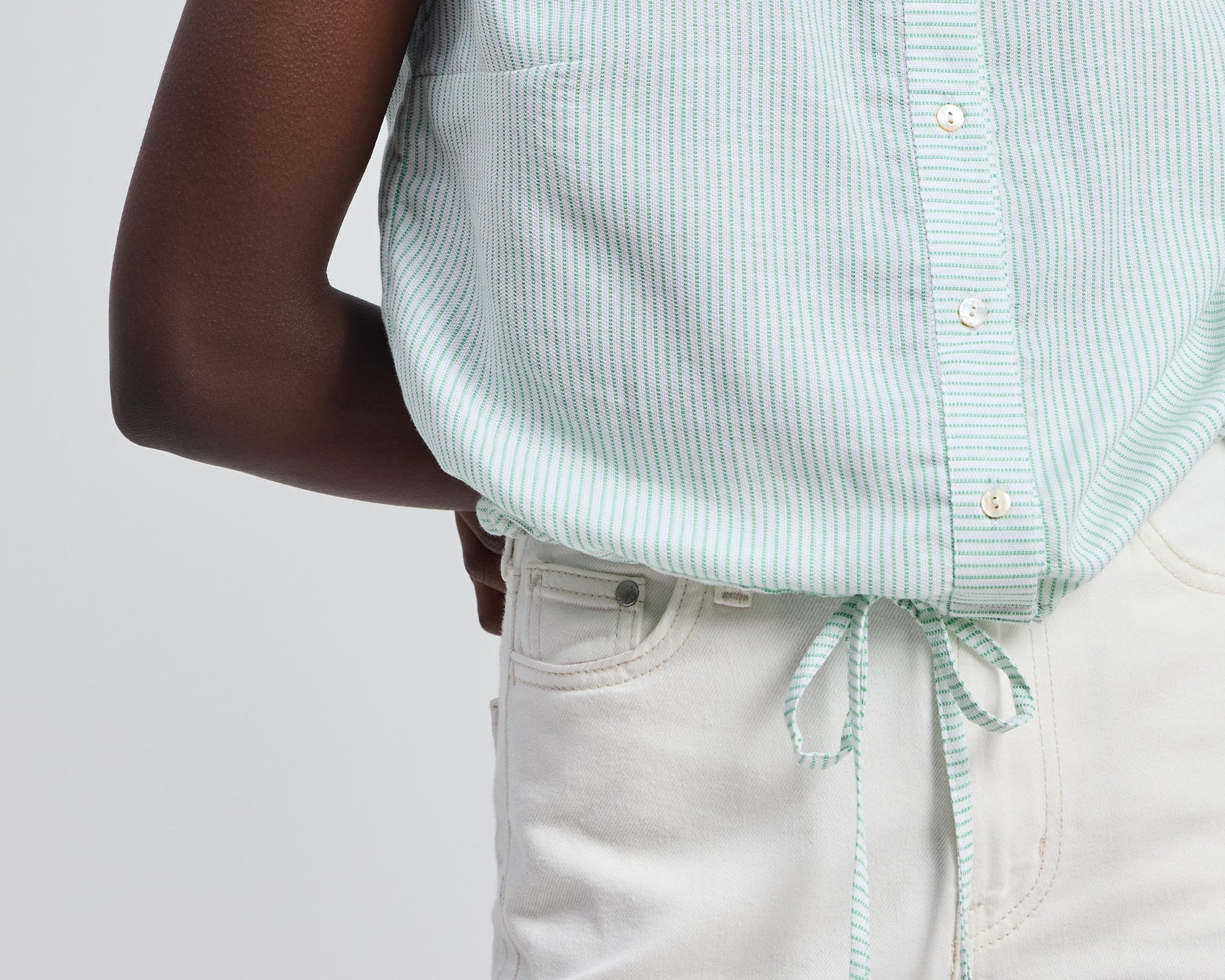 Button-down_Shirt_with_Waist_Drawstring_in_Stripes.jpg