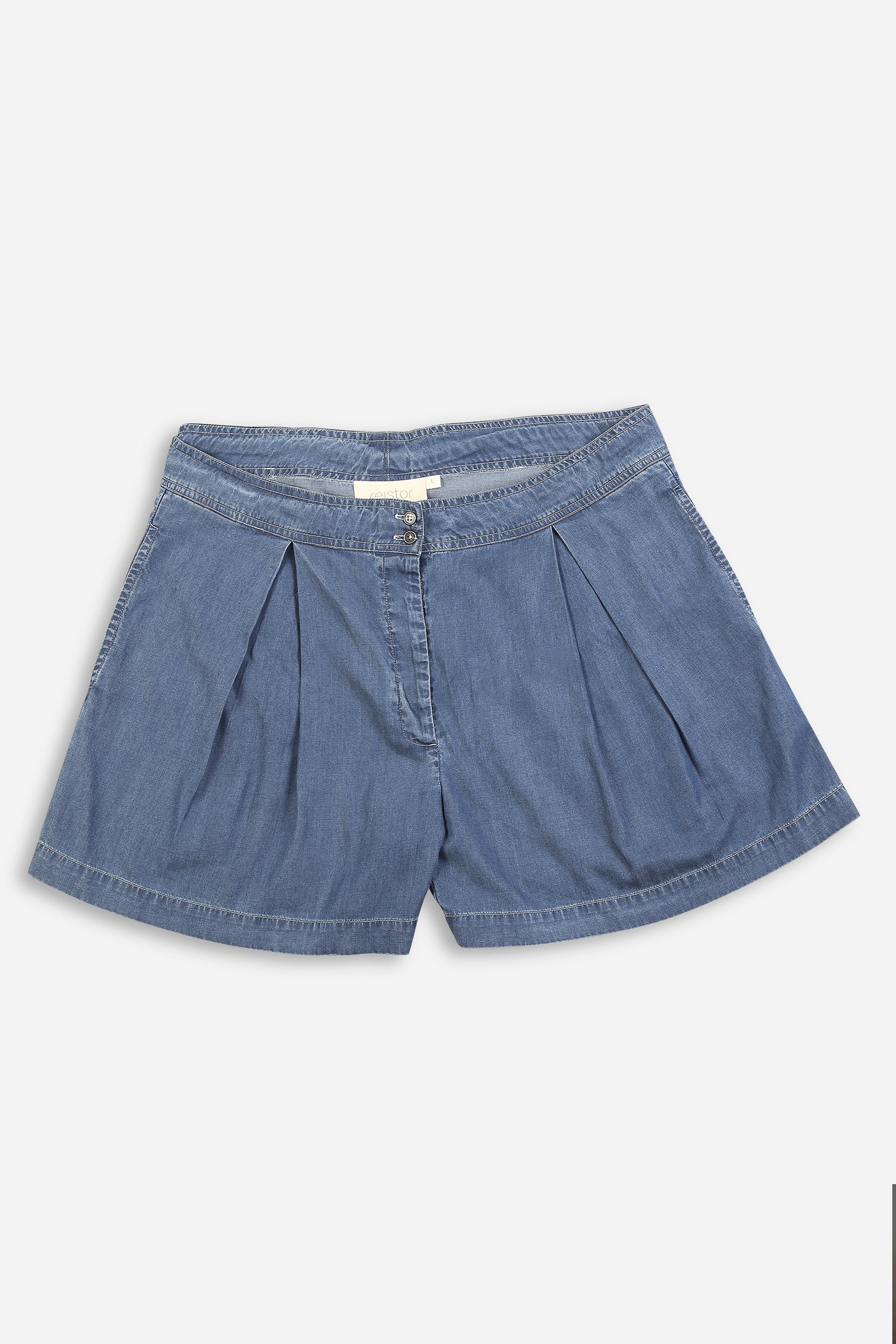 Country Roads Shorts in Blue Denim