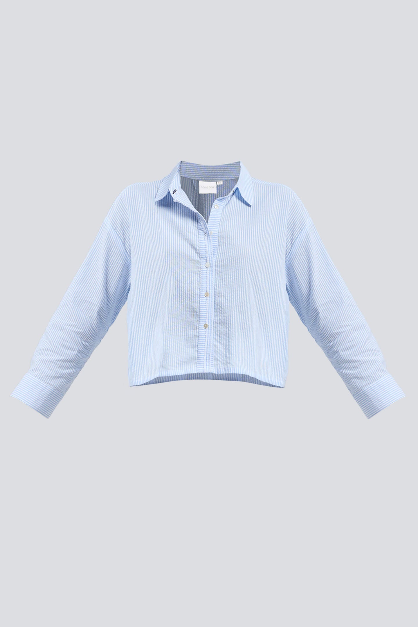 Crop it like it’s Hot Shirt in Stripes Flat Lay