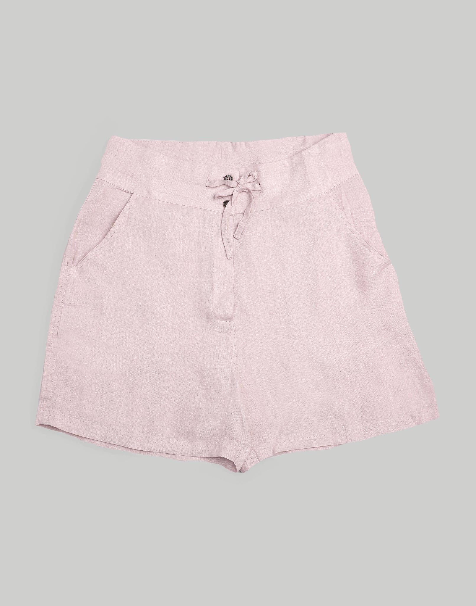 Drawstring Pink Shorts 4